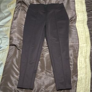 Nine West Dark Maroon Skinny Pants